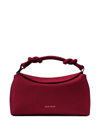 Esin Akan Medium Sloane Knot-detail Crossbody Bag In Red