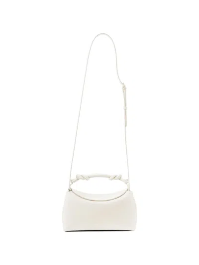 Esin Akan Medium Sloane Knotted Tote Bag In White
