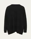 ESKANDAR 34 WIDTH ROUND NECK SWEATER (MID PLUS)