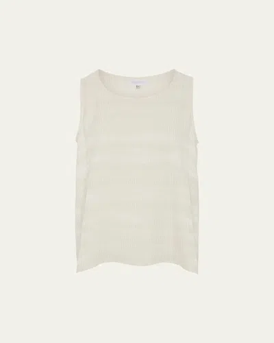 Eskandar A-line Shell (mid Plus Length) In Ivory