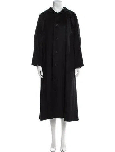 Pre-owned Eskandar Baby Camel Coat W/ Tags In Black