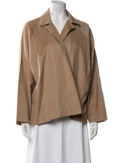 Pre-owned Eskandar Baby Camel Jacket In Neutrals