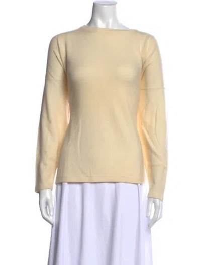 Pre-owned Eskandar Bateau Neckline Sweater In Neutrals