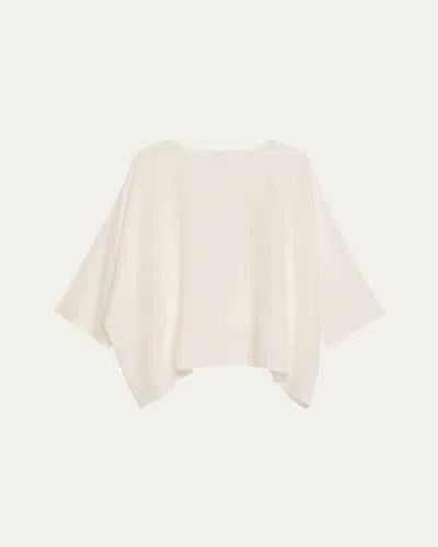 ESKANDAR BOAT NECK TOP (MID LENGTH)