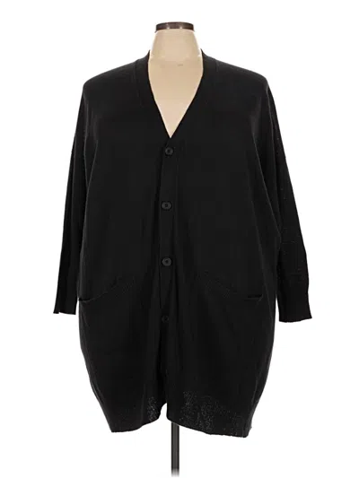 Pre-owned Eskandar Cardigan Sweater In Black