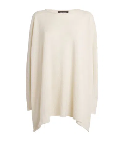 Eskandar Cashmere Boat-neck Sweater In Neutral