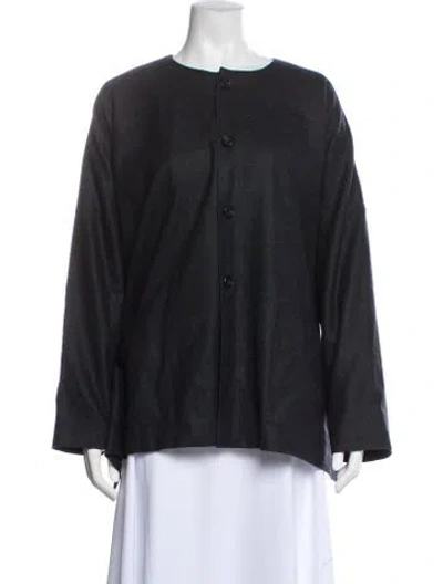 Pre-owned Eskandar Cashmere Evening Jacket In Gray