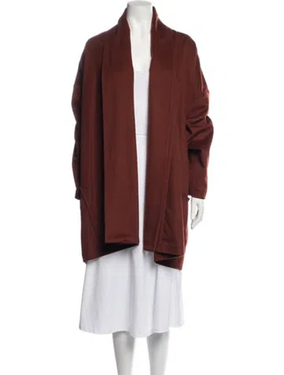 Pre-owned Eskandar Cashmere Jacket W/ Tags In Red