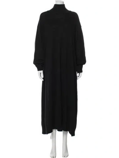 Pre-owned Eskandar Cashmere Long Dress In Blue