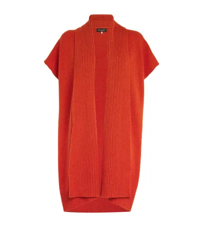 Eskandar Cashmere Open-front Cardigan In Hot