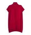 Eskandar Cashmere Open-front Cardigan In Red