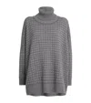 Eskandar Cashmere Rollneck Sweater In Gray