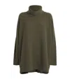 Eskandar Cashmere Slim-sleeve Rollneck Sweater In Gray