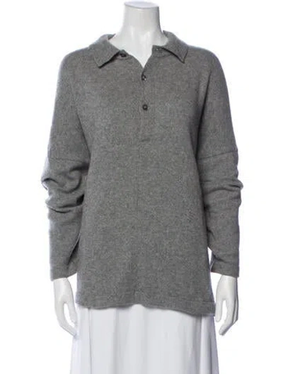 Pre-owned Eskandar Cashmere Sweater In Grey