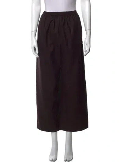 Pre-owned Eskandar Cashmere Wide Leg Pants In Grey