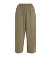 Eskandar Cashmere-wool Japanese Trousers In Green