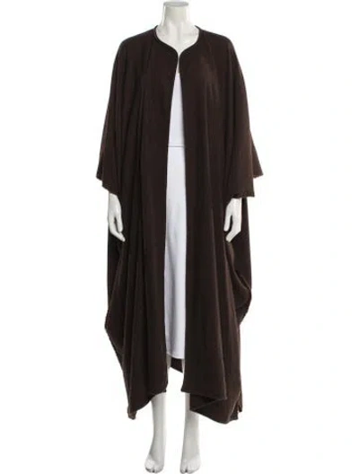 Pre-owned Eskandar Coat In Brown