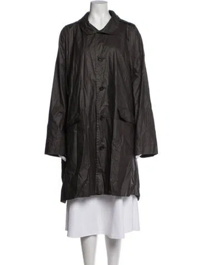 Pre-owned Eskandar Coat In Brown
