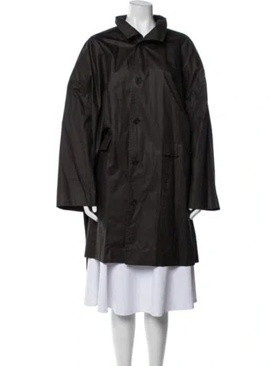 Pre-owned Eskandar Coat In Gray