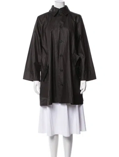 Pre-owned Eskandar Coat In Grey