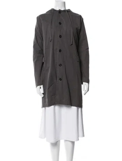 Pre-owned Eskandar Coat In Grey