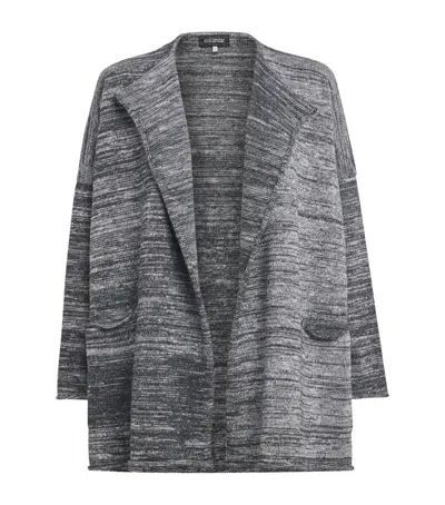 Eskandar Combed Cotton-linen Knitted Jacket