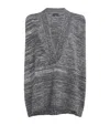 Eskandar Cotton-linen Sleeveless Sweater