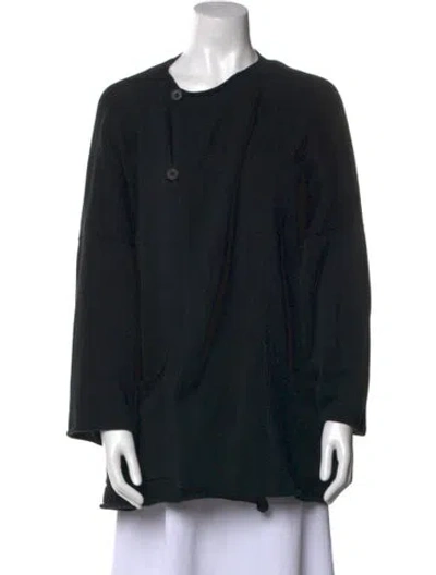 Pre-owned Eskandar Crew Neck Sweater In Black