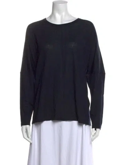 Pre-owned Eskandar Crew Neck Sweater In Black