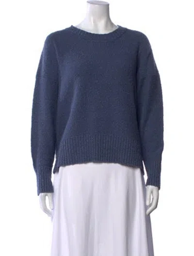 Pre-owned Eskandar Crew Neck Sweater In Blue