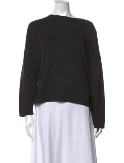 Pre-owned Eskandar Crew Neck Sweater In Brown