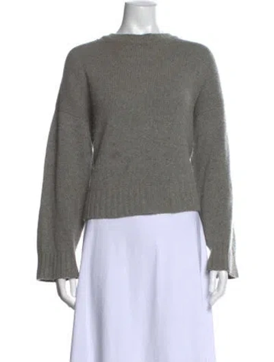Pre-owned Eskandar Crew Neck Sweater In Gray