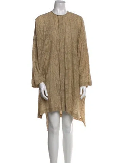 Pre-owned Eskandar Crew Neck Sweater In Neutral