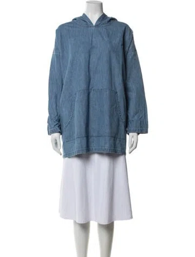 Pre-owned Eskandar Denim Jacket In Blue