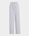 Eskandar Drawstring Trousers In Gray