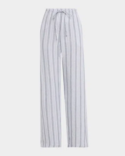 Eskandar Drawstring Trousers In Gray