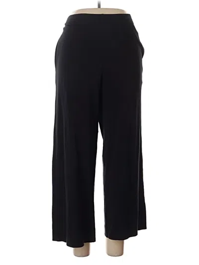 Pre-owned Eskandar Dress Pants In Black