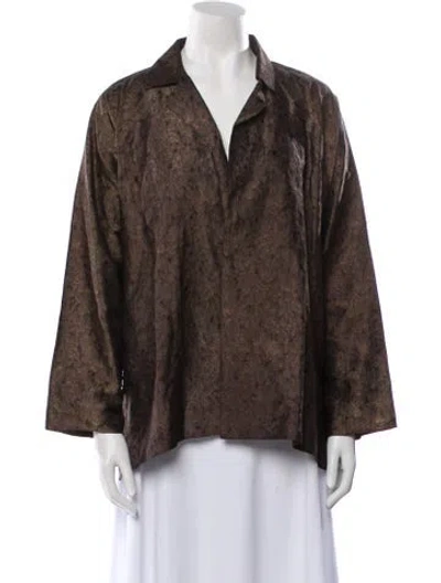 Pre-owned Eskandar Evening Jacket In Brown