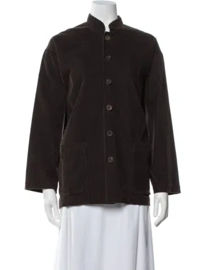 Pre-owned Eskandar Jacket In Brown