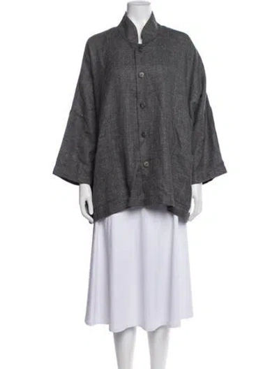 Pre-owned Eskandar Jacket In Grey