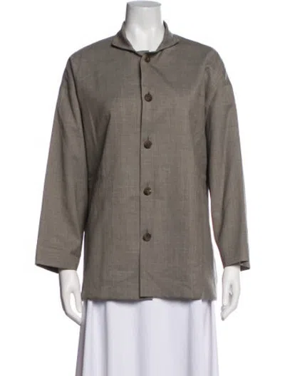 Pre-owned Eskandar Jacket In Grey