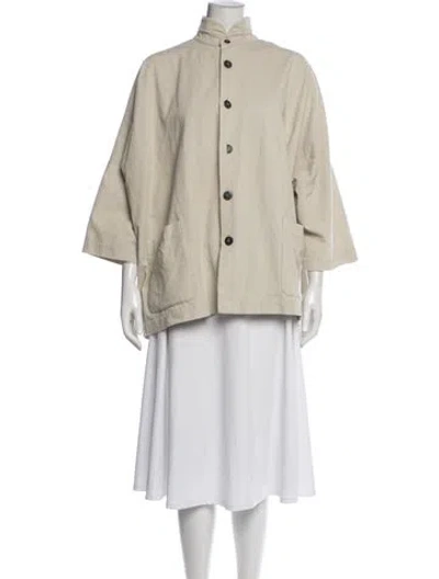 Pre-owned Eskandar Jacket In Neutral