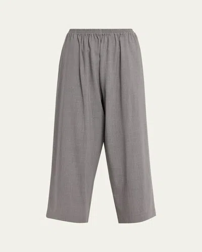 Eskandar Japanese Trousers In Gray