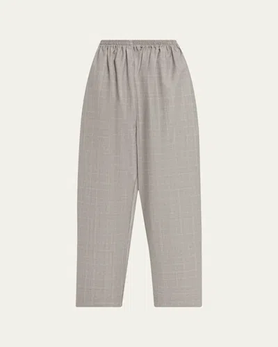 Eskandar Japanese Trousers In Gray