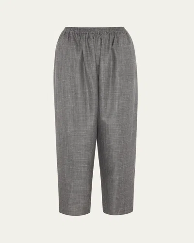 Eskandar Japanese Trousers In Grey