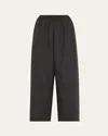 Eskandar Japanese Trousers In Navy