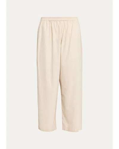Eskandar Japanese Trousers In Undyed