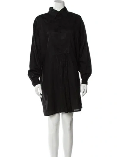 Pre-owned Eskandar Knee-length Dress In Black