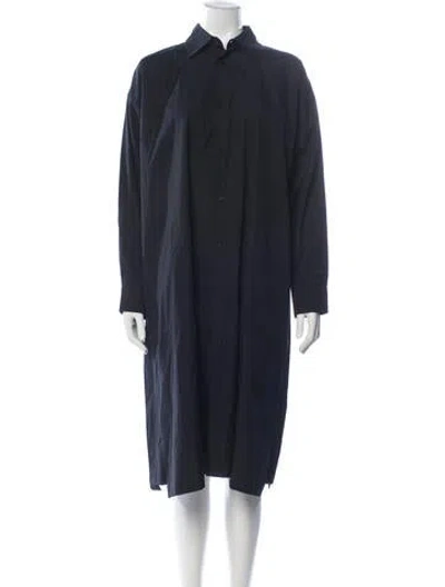 Pre-owned Eskandar Knee-length Dress In Black