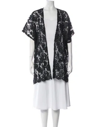 Pre-owned Eskandar Lace Lace Pattern Jacket W/ Tags In Multi